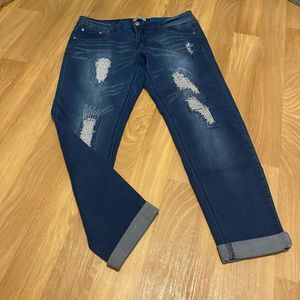 Indigo Rein Slimboy Distressed Jeans | 13